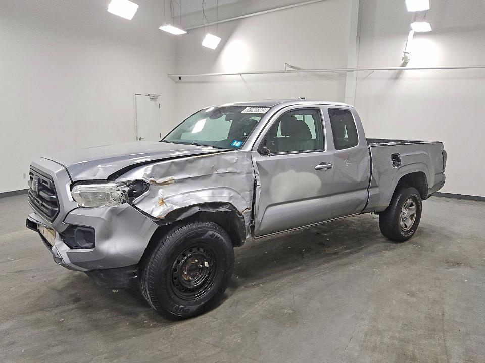 2018 Toyota Tacoma VIN 5TFSX5EN7JX058203 COPART salvage auction — FRONT END, Ma - Certificate Of Title, sold $6,800 on 2026-07-30 (photo 1)