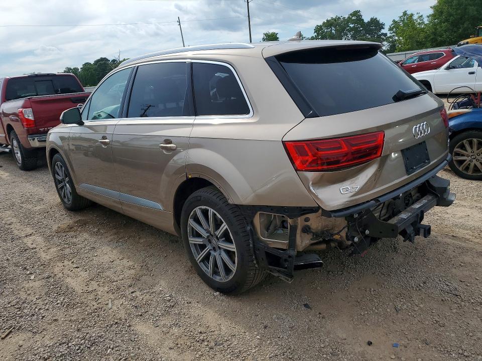 2018 Audi Q7 VIN WA1VAAF78JD037542 COPART salvage auction — REAR END, Al - Cert Of Title-Salvage Title, sold $10,100 on 2026-07-07 (photo 2)