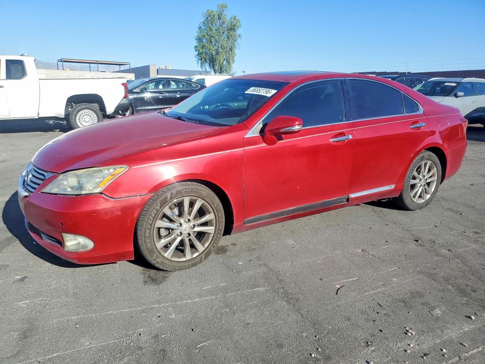 2010 Lexus ES350 VIN JTHBK1EG7A2376956 COPART salvage auction — FRONT END, Nv - Certificate Of Title, sold $1,300 on 2026-07-06 (photo 1)