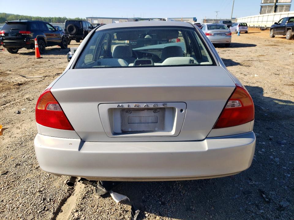 2001 Mitsubishi Mirage VIN JA3AY26CX1U042632 COPART salvage auction — FRONT END, ST, sold $250 on 2026-07-10 (photo 6)