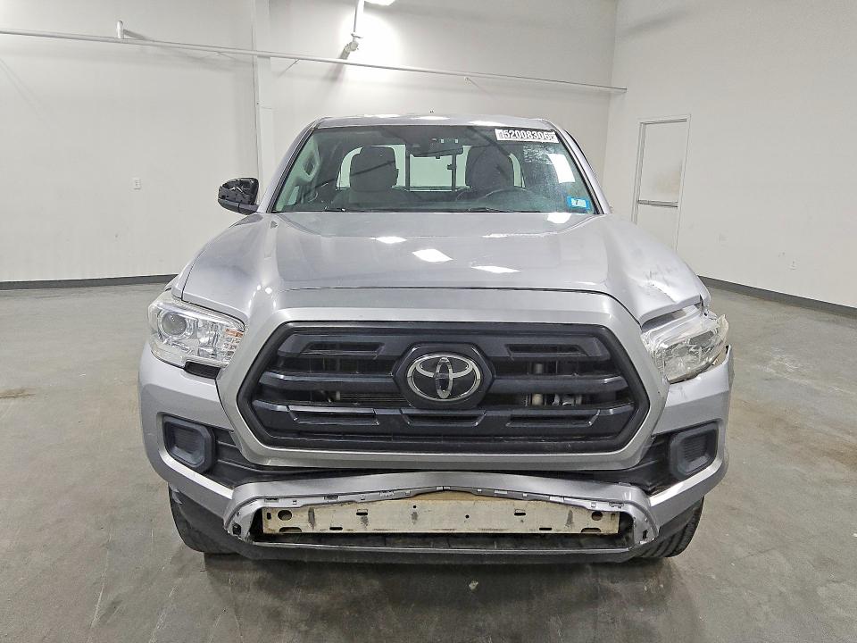 2018 Toyota Tacoma VIN 5TFSX5EN7JX058203 COPART salvage auction — FRONT END, Ma - Certificate Of Title, sold $6,800 on 2026-07-30 (photo 5)