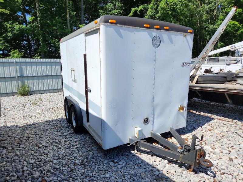 1987 Wells Cargo trai VIN 1WC200E29H1038624 COPART salvage auction — FRONT END, OH - BILL OF SALE-PARTS ONLY, sold $40 on 2026-07-30 (photo 1)