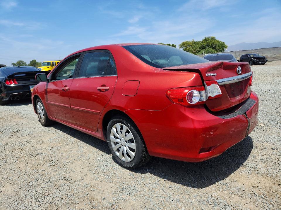 2013 Toyota Corolla VIN 5YFBU4EE1DP115405 COPART salvage auction — REAR END, Az - Dis/Dlr/Exp Only Clean Title, sold $1,150 on 2026-07-31 (photo 2)