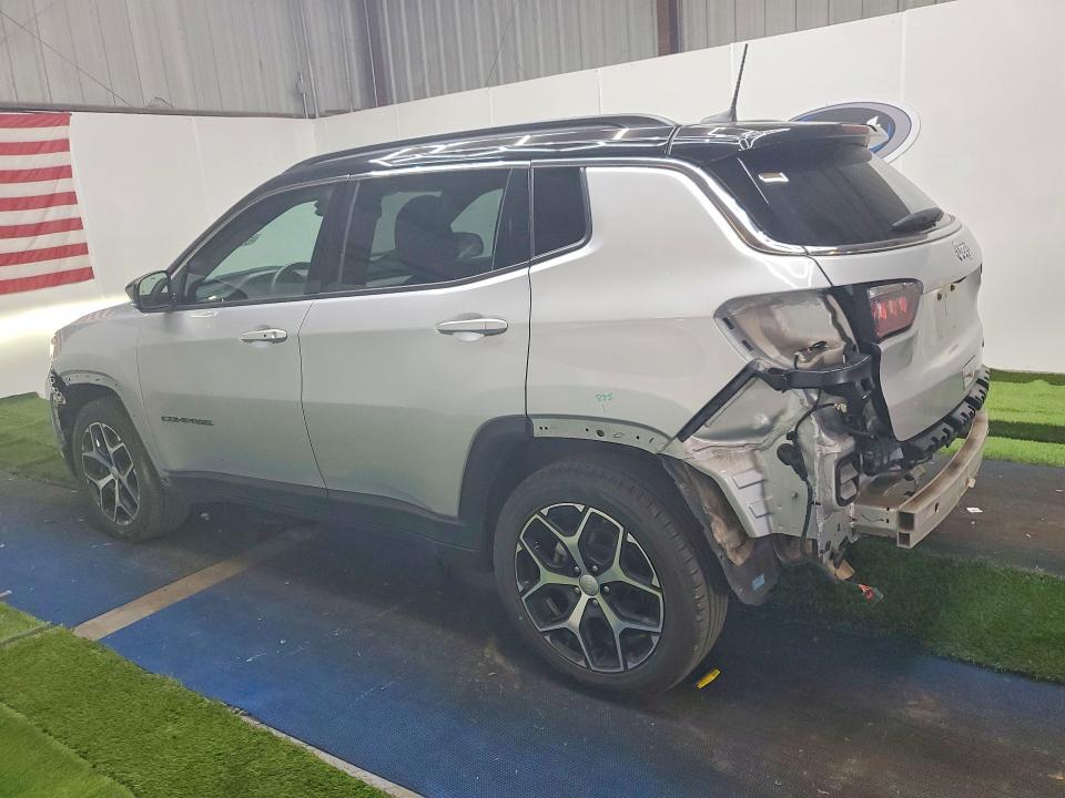 2024 Jeep Compass VIN 3C4NJDCN9RT134765 COPART salvage auction — REAR END, IL - CERTIFICATE OF TITLE (P), sold $9,200 on 2026-07-22 (photo 2)