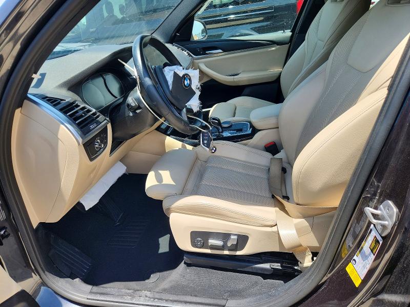 2022 BMW X3 VIN 5UX43DP03N9M51348 COPART salvage auction — FRONT END, TX - CERTIFICATE OF TITLE, sold $3,500 on 2026-07-30 (photo 7)