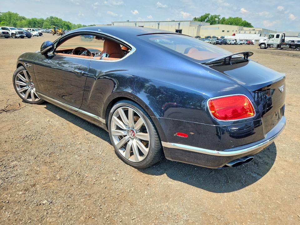 2016 Bentley Continenta VIN SCBFT7ZA3GC057262 COPART salvage auction — MECHANICAL, SC, sold $26,750 on 2026-07-10 (photo 2)