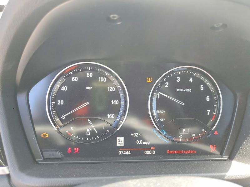 2022 BMW X1 VIN WBXJG7C08N5U49380 COPART salvage auction — FRONT END, DV, sold $7,900 on 2026-07-28 (photo 9)