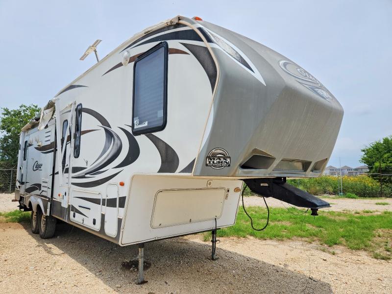 2014 Keystone rv Cougar VIN 4YDF28026E2501178 COPART salvage auction — ROOF, TX - CERT OF TITLE-REBUILT SALVAGE (P), sold $2,100 on 2026-07-09 (photo 1)