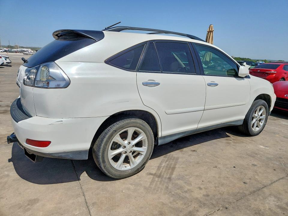 2009 Lexus Rx350 VIN 2T2GK31U09C072875 COPART salvage auction — NORMAL WEAR, Tx - Certificate Of Title, sold $950 on 2026-07-04 (photo 3)