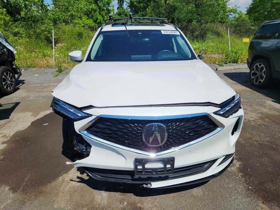 2023 Acura Mdx VIN 5J8YE1H44PL037015 COPART salvage auction — FRONT END, Ny - Mv907A-Parts Only, sold $12,100 on 2026-08-24 (photo 5)