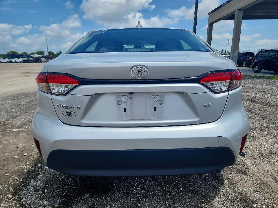 2025 Toyota Corolla VIN 5YFB4MDE9SP276101 COPART salvage auction — FRONT END, FL - CERTIFICATE OF TITLE, sold $10,700 on 2026-07-23 (photo 6)
