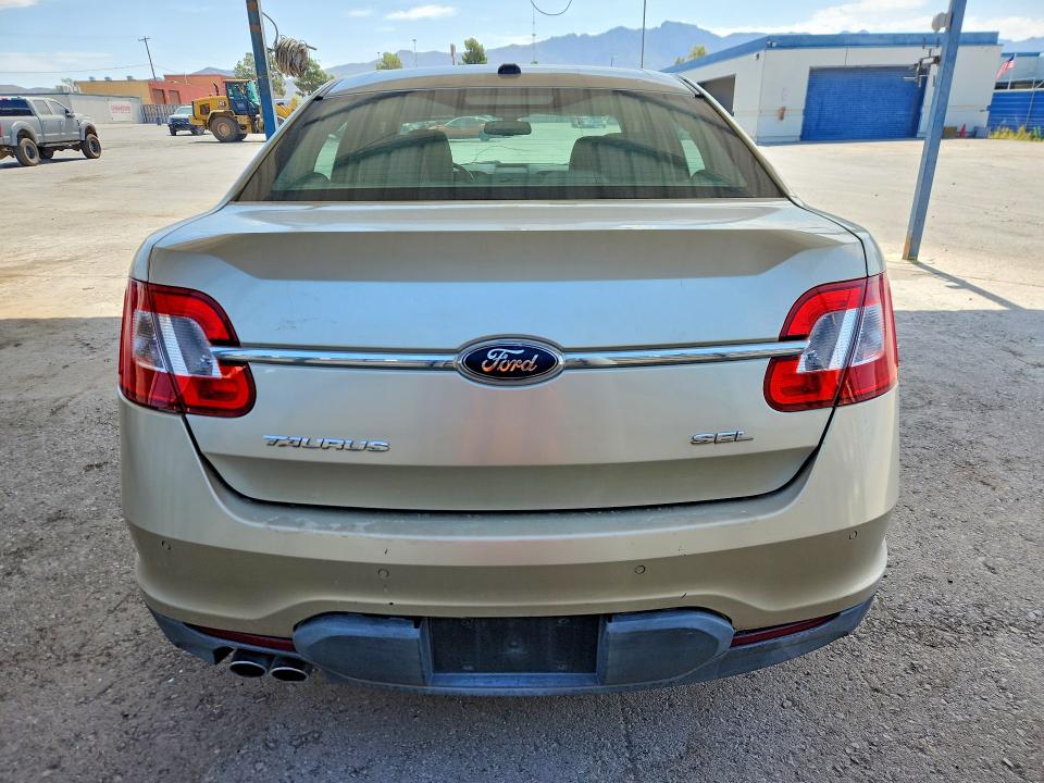 2010 Ford Taurus VIN 1FAHP2EWXAG169447 COPART salvage auction — HAIL, Tx - Certificate Of Title (P), sold $475 on 2026-07-08 (photo 6)