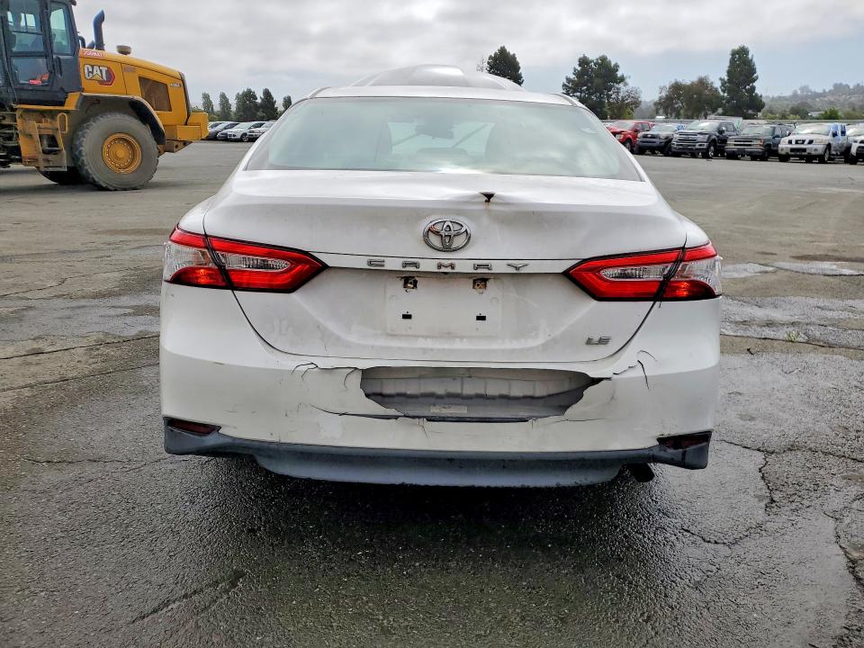 2018 Toyota Camry VIN 4T1B11HK8JU096273 COPART salvage auction — REAR END, CA - CERTIFICATE OF TITLE, sold $4,250 on 2026-07-09 (photo 6)