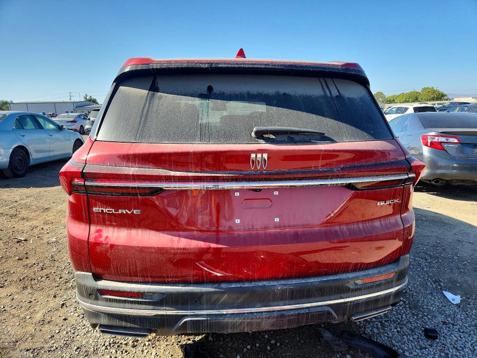 2025 Buick Enclave VIN 5GAERARSXSJ101907 COPART salvage auction — FRONT END, Ca - Salvage Certificate, sold $3,500 on 2026-07-02 (photo 6)