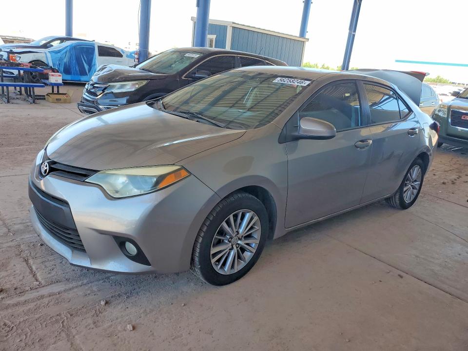 2014 Toyt Corolla VIN 5YFBURHE3EP162123 COPART salvage auction — REAR END, AZ - CERT OF TITLE - SALVAGE, sold $850 on 2026-07-28 (photo 1)