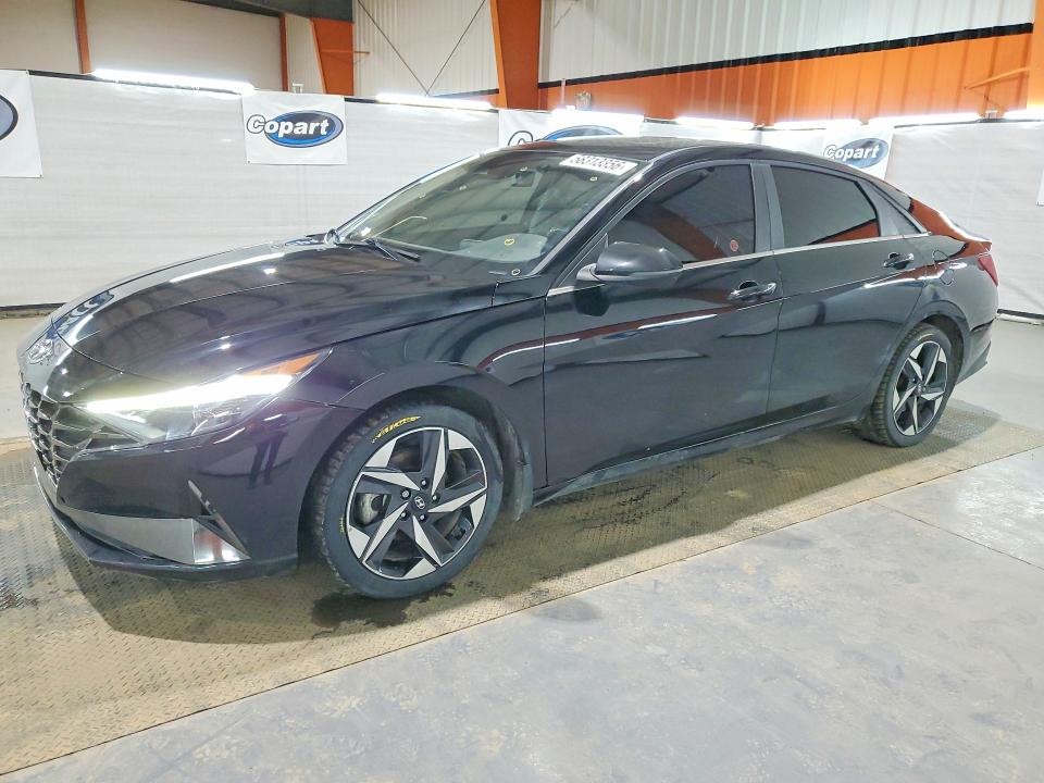2023 Hyundai Elantra VIN KMHLN4AG7PU502648 COPART salvage auction — MINOR DENT/SCRATCHES, Ab - Bos - Active, sold $9,600 on 2026-07-15 (photo 1)