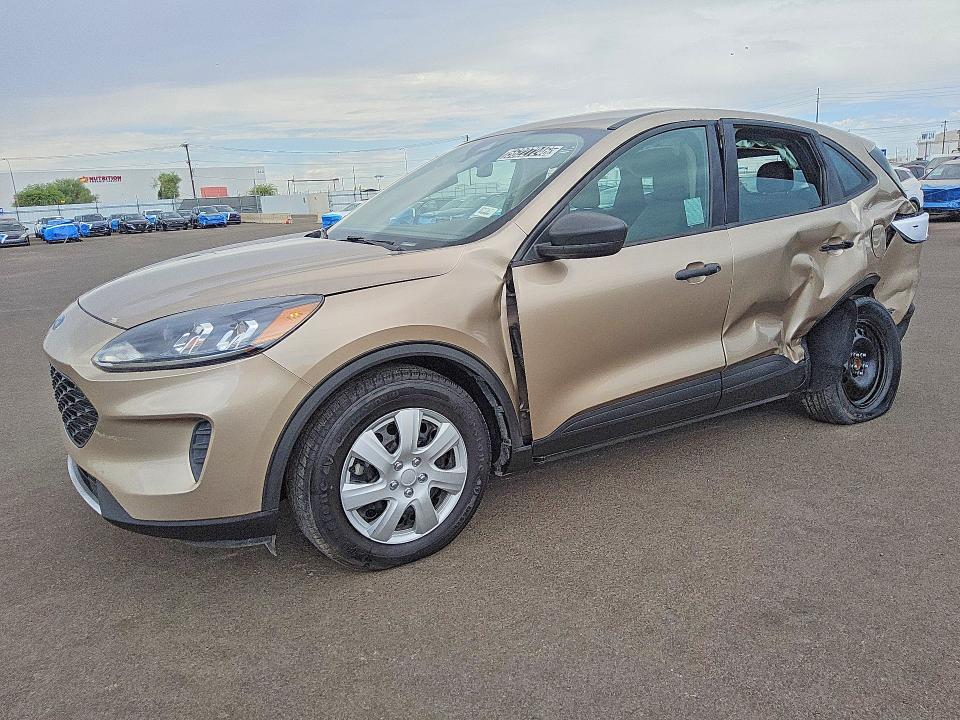 2020 Ford Escape VIN 1FMCU0F69LUC63562 COPART salvage auction — REAR END, Az - Certificate Of Title, sold $1,250 on 2026-07-02 (photo 1)