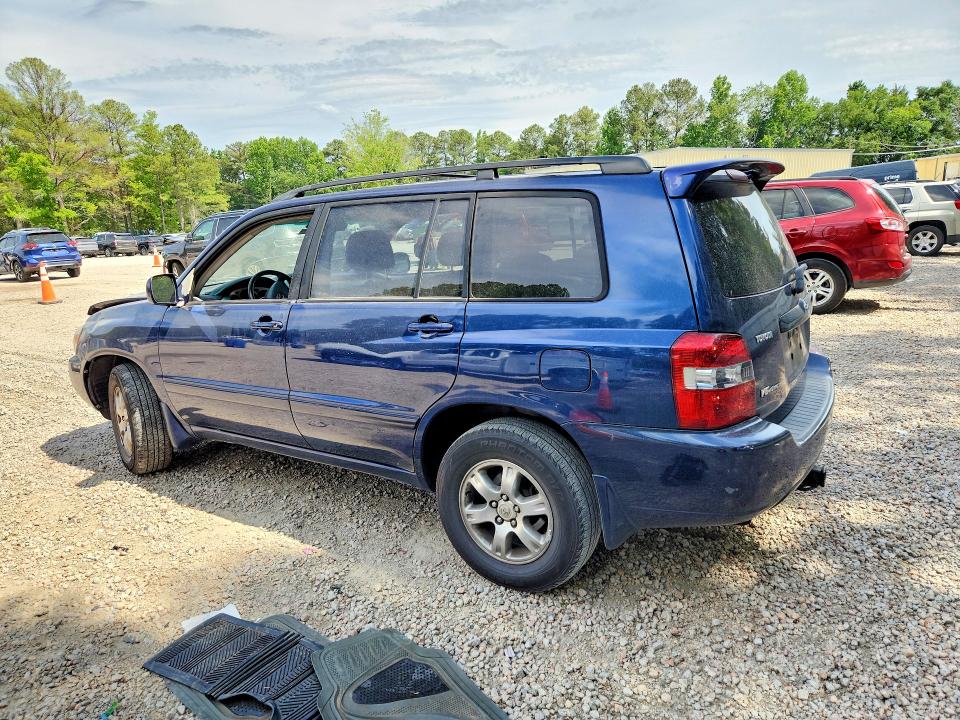 2005 Toyota Highlander VIN JTEEP21A550081035 COPART salvage auction — FRONT END, NC - SALVAGE CERTIFICATE OF TITLE, sold $825 on 2026-07-31 (photo 2)