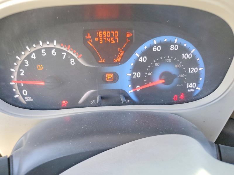 2011 Nissan Cube VIN JN8AZ2KR9BT206120 COPART salvage auction — FRONT END, AZ - CERT OF TITLE - SALVAGE, sold $575 on 2026-07-24 (photo 9)