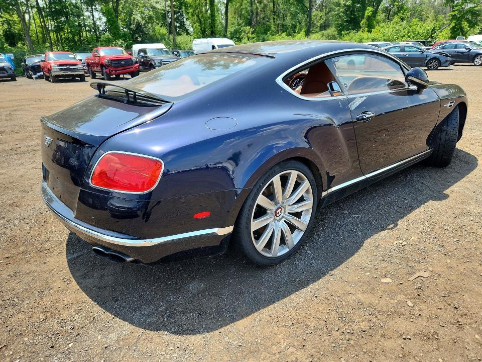 2016 Bentley Continenta VIN SCBFT7ZA3GC057262 COPART salvage auction — MECHANICAL, SC, sold $26,750 on 2026-07-10 (photo 3)