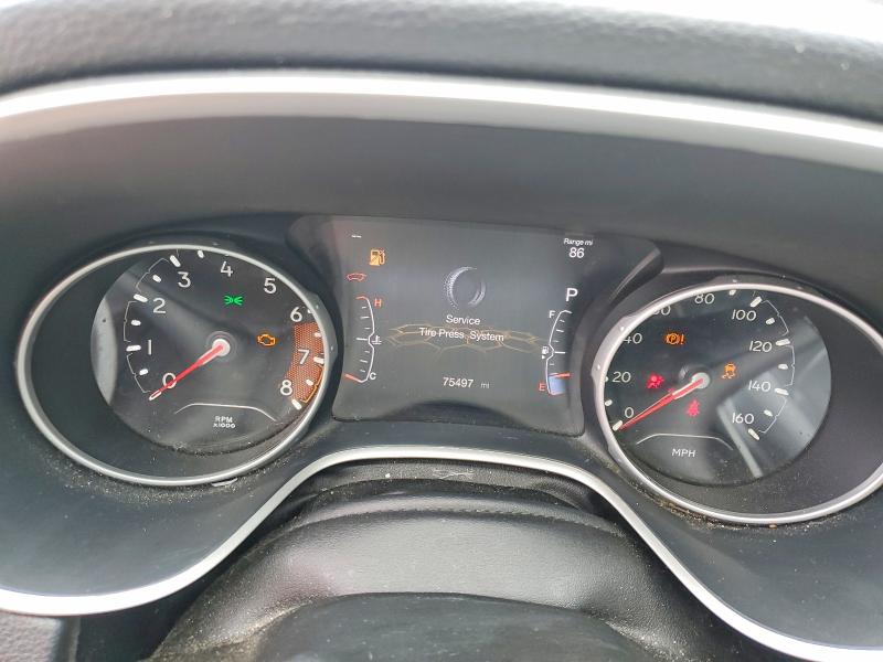 2019 Jeep Compass VIN 3C4NJCCB0KT809067 COPART salvage auction — FRONT END, Fl - Certificate Of Title, sold $300 on 2026-07-09 (photo 9)