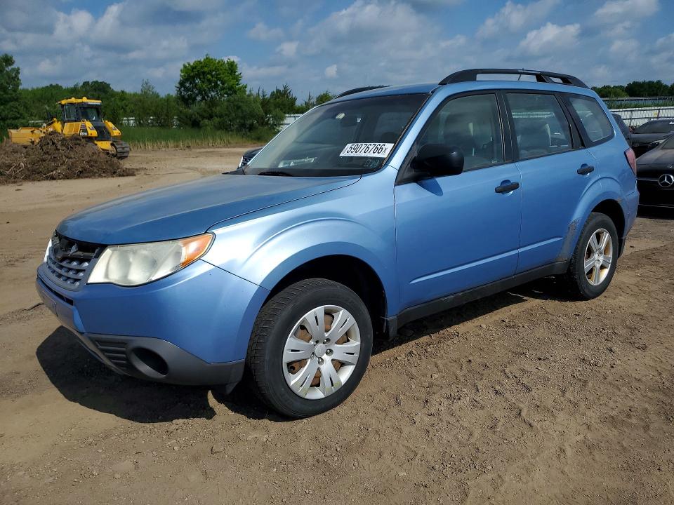 2011 Subaru Forester VIN JF2SHABC8BH752887 COPART salvage auction — REAR END, ST, sold $250 on 2026-07-13 (photo 1)