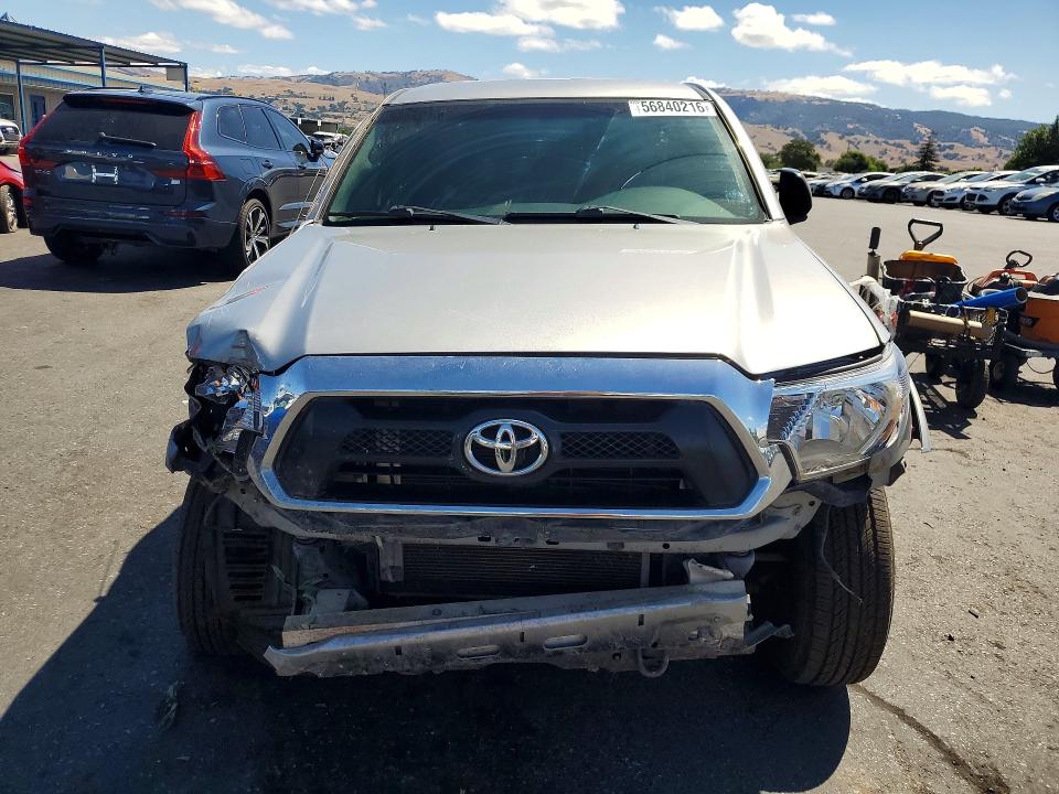 2014 Toyota Tacoma VIN 5TFKU4HN7EX004811 COPART salvage auction — FRONT END, Ca - Salvage Certificate, sold $875 on 2026-07-30 (photo 5)
