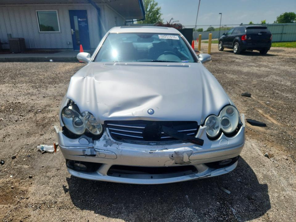 2003 Mercedes-benz Clk-class VIN WDBTJ75J53F041082 COPART salvage auction — FRONT END, Wi - Junked Vehicle Bill Of Sale, sold $250 on 2026-08-04 (photo 5)