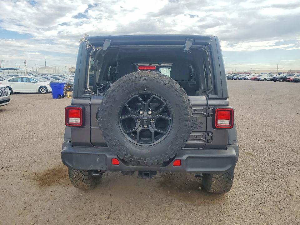 2025 Jeep Wrangler / VIN 1C4PJXDN3SW529940 COPART salvage auction — ROOF, Az - Certificate Of Title, sold $14,800 on 2026-07-02 (photo 6)