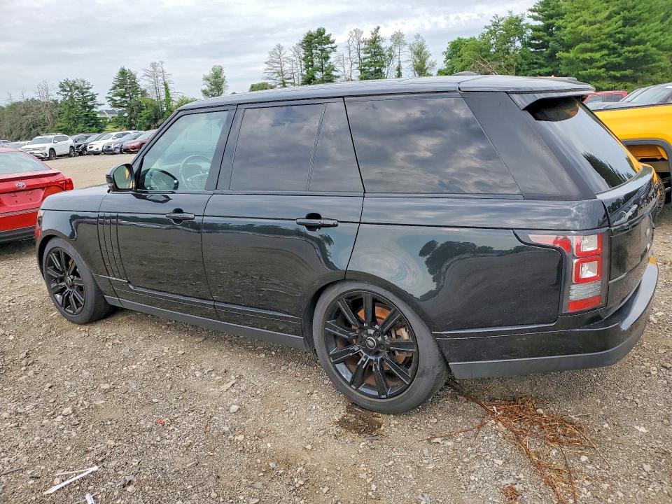2015 Land rover Rangerover VIN SALGS2VF4FA215409 COPART salvage auction — MECHANICAL, Md - Certificate Of Title, sold $4,500 on 2026-07-08 (photo 2)