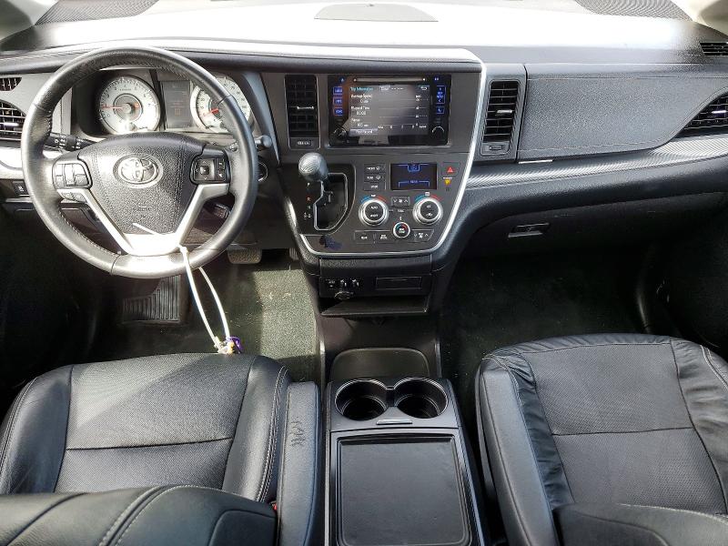 2016 Toyota Sienna VIN 5TDXK3DCXGS764461 COPART salvage auction — NORMAL WEAR, Ca - Salvage Certificate, sold $11,800 on 2026-07-24 (photo 8)