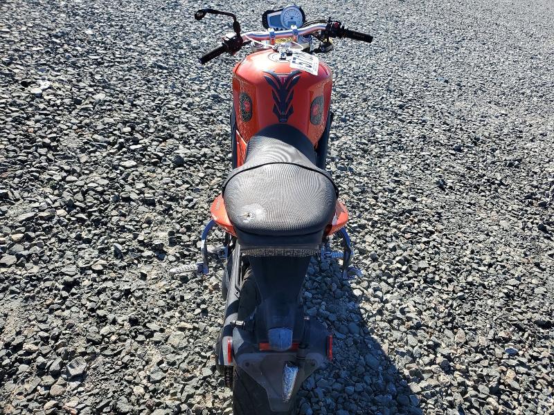 2008 Triumph motorcycle Speedtripl VIN SMT500PK68J350074 COPART salvage auction — REAR END, CA - SALVAGE CERTIFICATE, sold $375 on 2026-07-02 (photo 6)