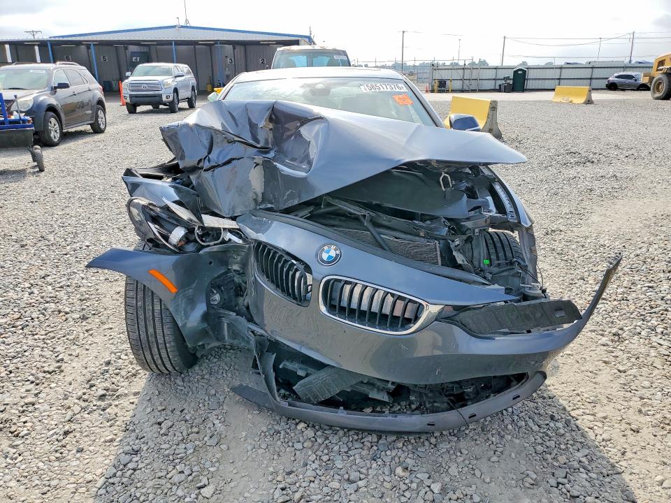 2018 BMW 4 series VIN WBA4W5C59JAD32759 COPART salvage auction — FRONT END, PS, sold $1,150 on 2026-08-04 (photo 5)
