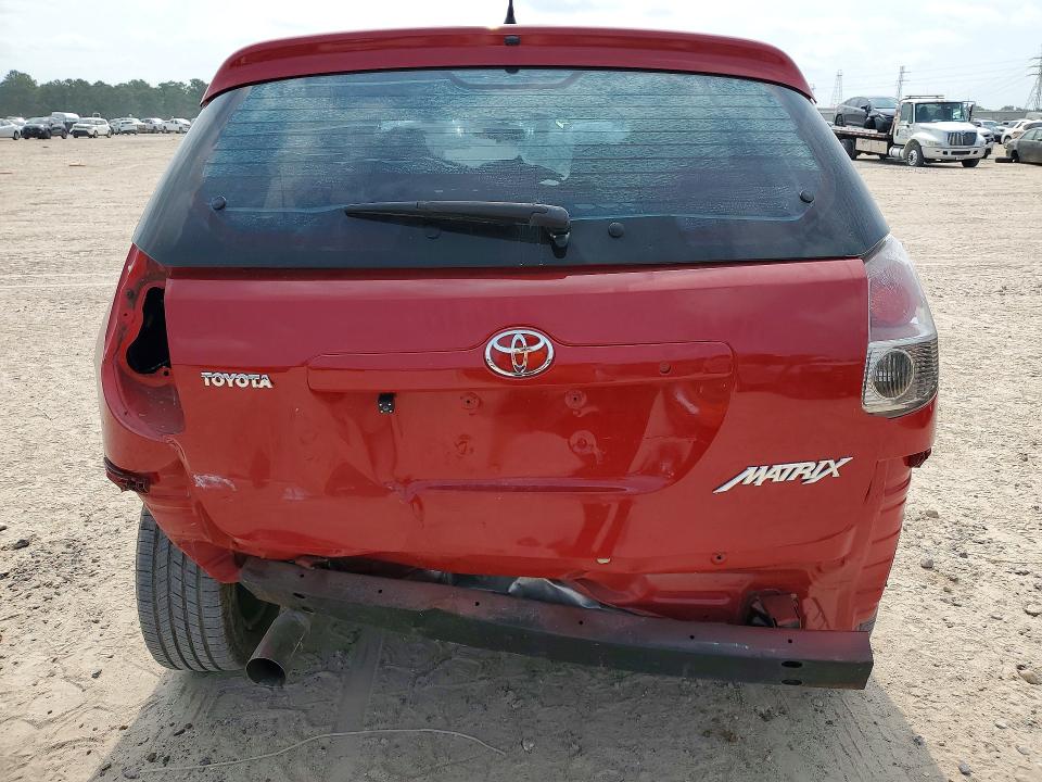 2007 Toyt Matrix VIN 2T1KR32E97C649451 COPART salvage auction — REAR END, TX - SALVAGE VEHICLE TITLE, sold $750 on 2026-07-28 (photo 6)