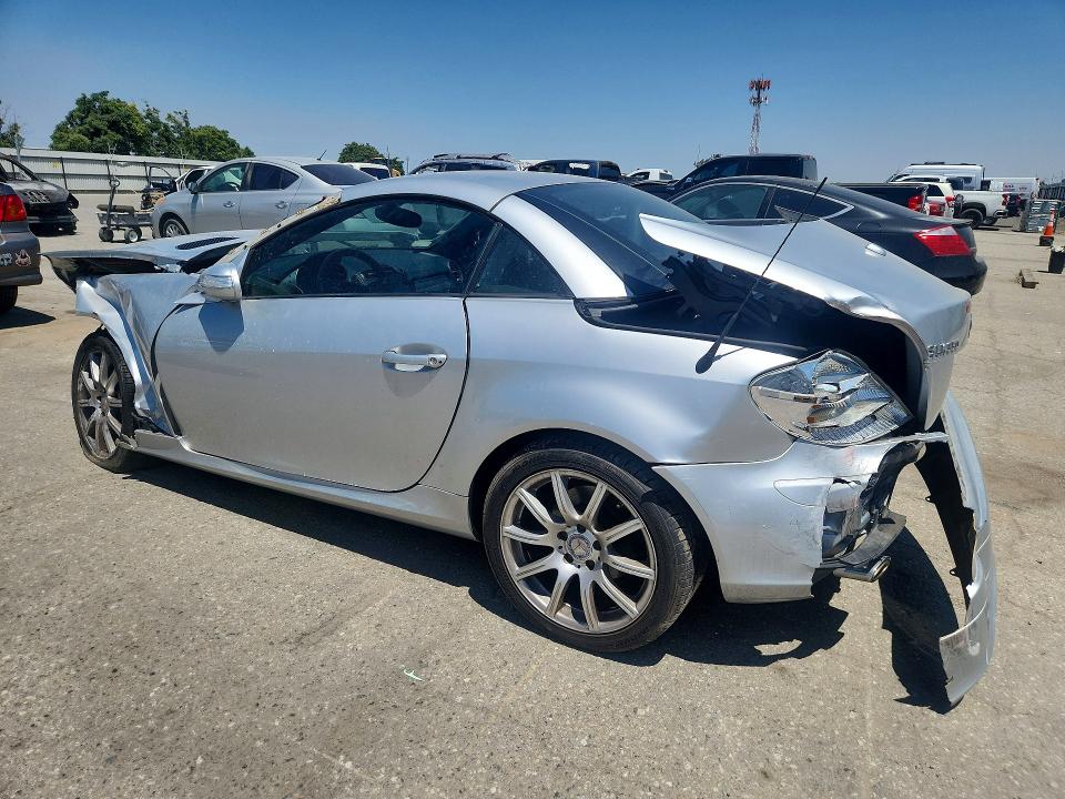 2008 Mercedes-benz Slk-class VIN WDBWK56F48F174464 COPART salvage auction — FRONT END, SC, sold $325 on 2026-07-10 (photo 2)