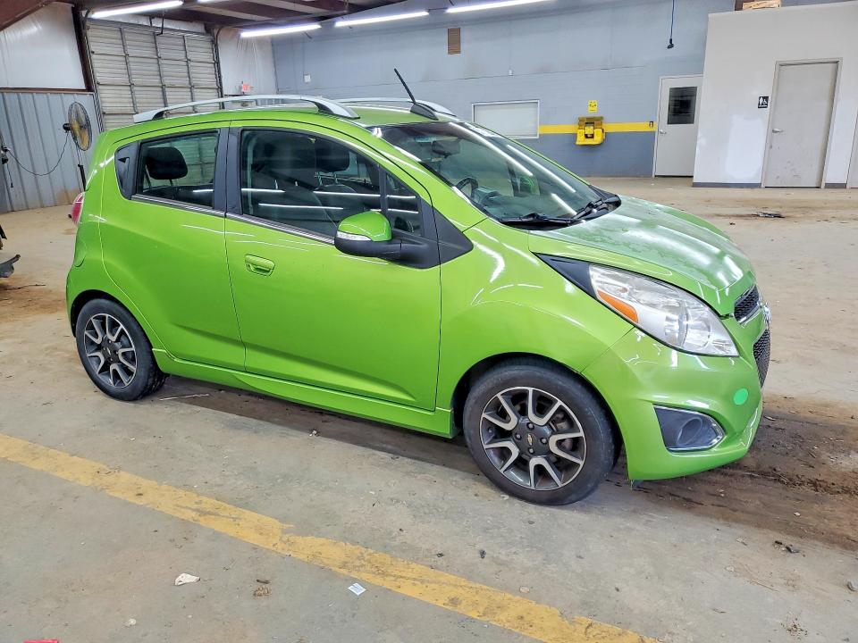 2015 Chevrolet Spark VIN KL8CF6S99FC715255 COPART salvage auction — DAMAGE HISTORY, Nc - Dealer Only Salvage Title, sold $775 on 2026-07-08 (photo 4)