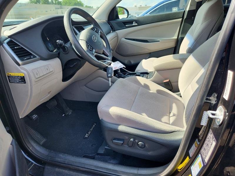 2018 Hyundai Tucson VIN KM8J3CA44JU651328 COPART salvage auction — FRONT END, CT - CERT OF TITLE-SALVAGE, sold $1,800 on 2026-07-24 (photo 7)