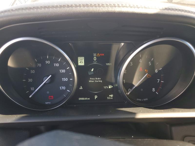2016 Land rover Rangerover VIN SALWR2PF1GA592236 COPART salvage auction — MINOR DENT/SCRATCHES, Nv - Certificate Of Title (P), sold $3,200 on 2026-07-13 (photo 9)