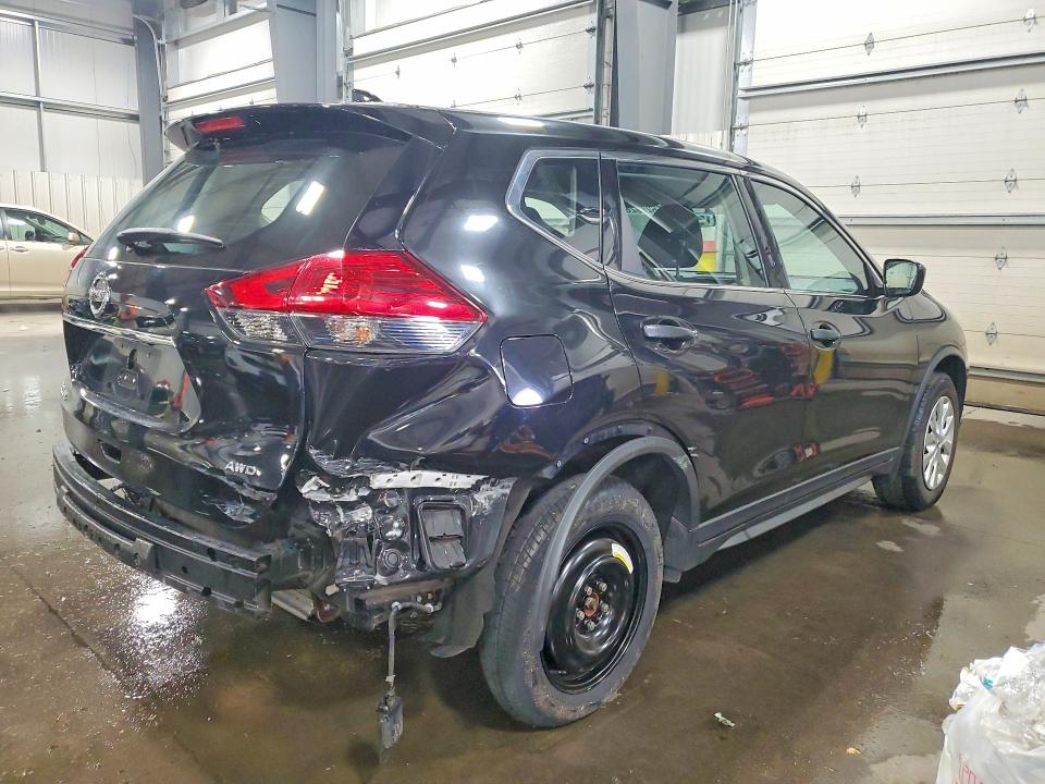2017 Nissan Rogue VIN KNMAT2MV0HP598722 COPART salvage auction — REAR END, Mn - Cert Of Title-Salvage, sold $1,600 on 2026-08-02 (photo 3)