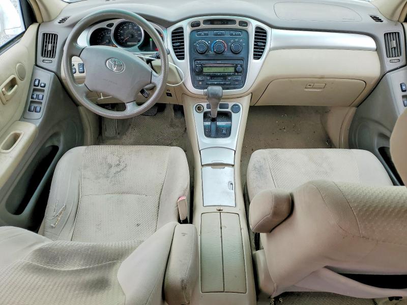 2005 Toyota Highlander VIN JTEDD21AX50129049 COPART salvage auction — SIDE, Ca - Salvage Certificate, sold $650 on 2026-07-15 (photo 8)