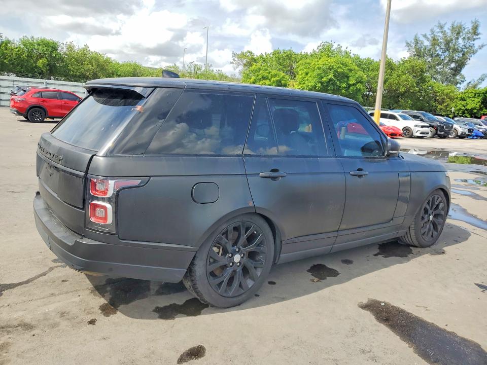 2021 Land rover Rangerover VIN SALGS2RU0MA428122 COPART salvage auction — VANDALISM, Nj - Cert Of Title-Salvage, sold $35 on 2026-07-13 (photo 3)