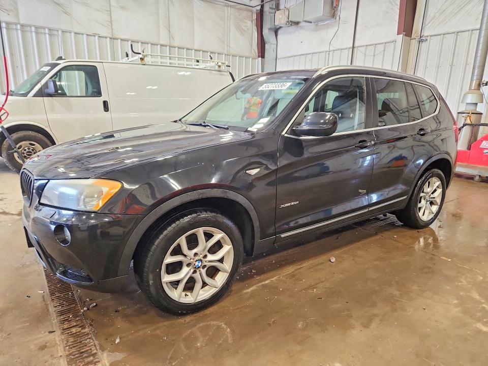 2011 BMW X3 VIN 5UXWX7C55BLL15396 COPART salvage auction — HAIL, Wi - Junked Vehicle Bill Of Sale, sold $500 on 2026-07-13 (photo 1)