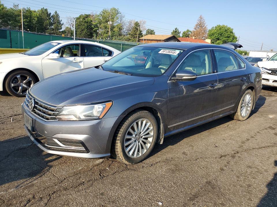 2016 Volkswagen Passat VIN 1VWBT7A3XGC035345 COPART salvage auction — FRONT END, DV, sold $1,600 on 2026-08-09 (photo 1)