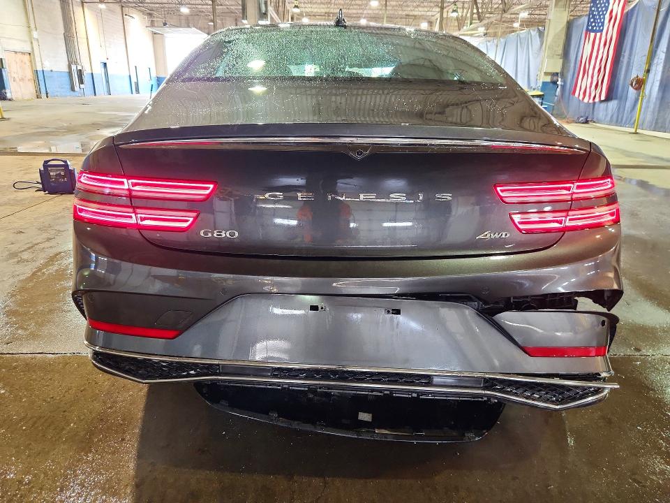 2026 Genesis G80 VIN KMTGA4SC7TU306153 COPART salvage auction — SIDE, CT, sold $21,500 on 2026-07-13 (photo 6)
