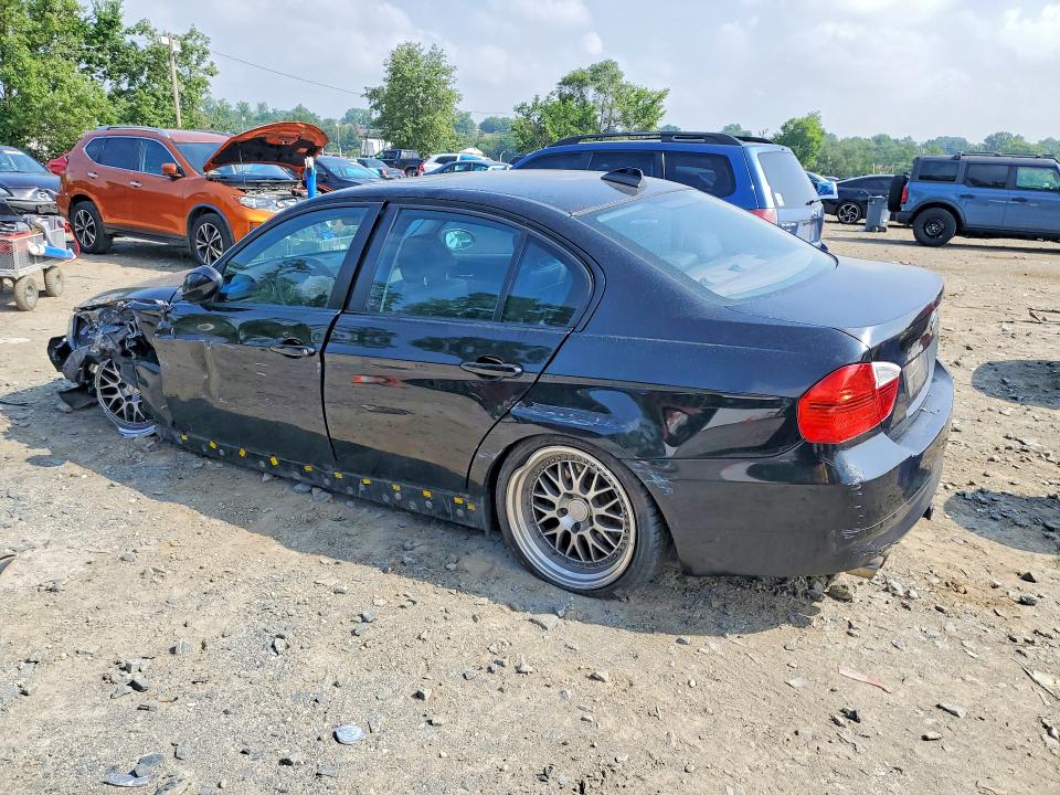 2007 BMW 3 series VIN WBAVC73567AC79794 COPART salvage auction — FRONT END, Md - Cert Of Salvage > 75% Damage, sold $375 on 2026-07-28 (photo 2)