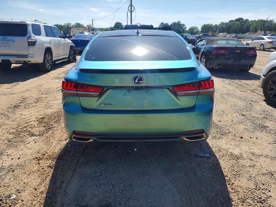 2018 Lexus Ls500 VIN JTHB51FF8J5000455 COPART salvage auction — NORMAL WEAR, Tx - Certificate Of Title, sold $28,250 on 2026-07-07 (photo 6)