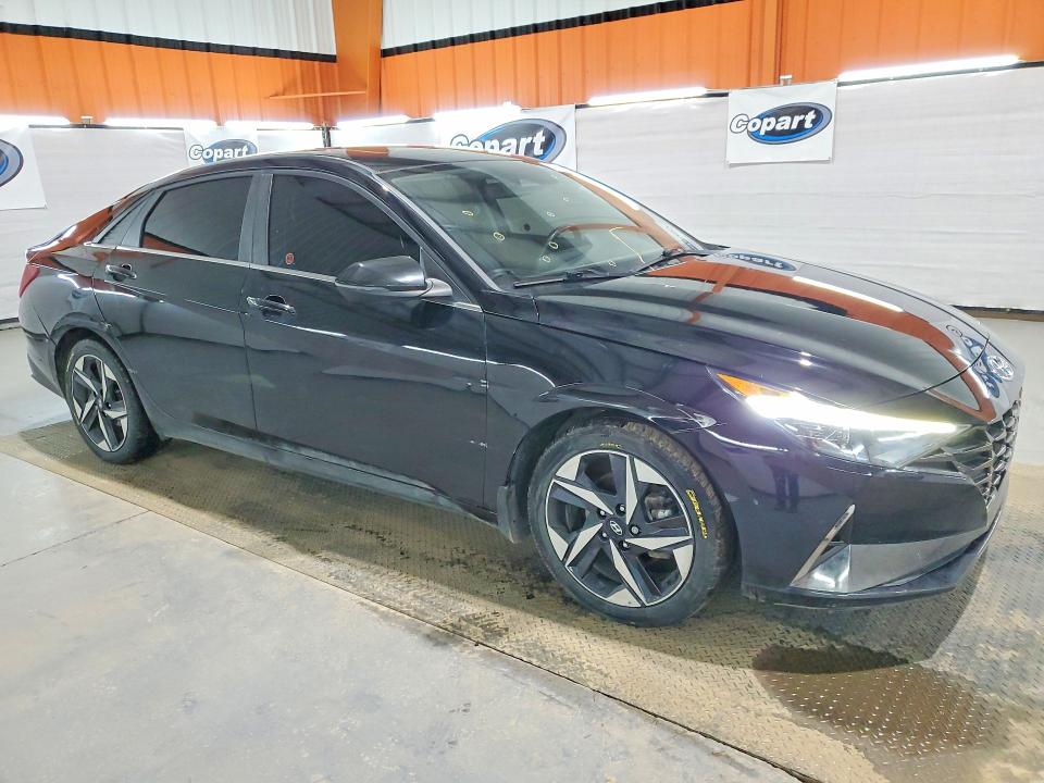 2023 Hyundai Elantra VIN KMHLN4AG7PU502648 COPART salvage auction — MINOR DENT/SCRATCHES, Ab - Bos - Active, sold $9,600 on 2026-07-15 (photo 4)