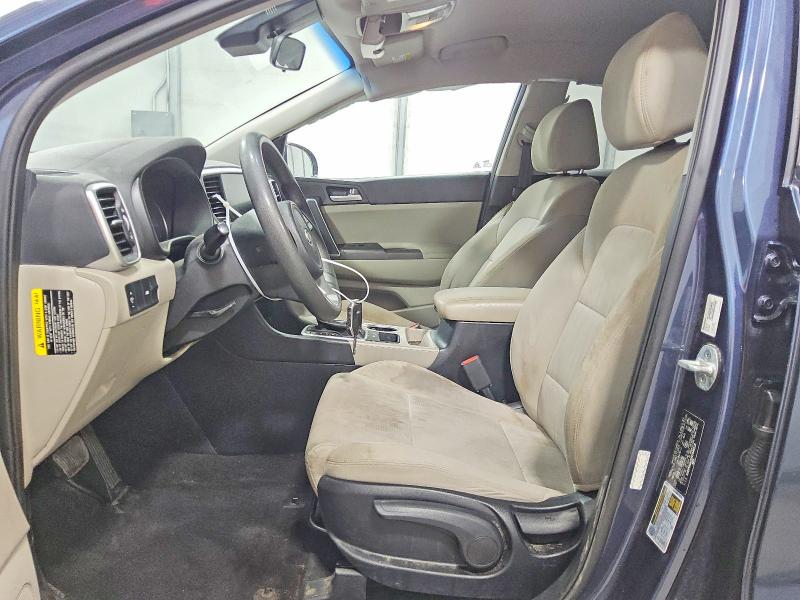 2022 Kia Sportage VIN KNDPM3AC0N7948118 COPART salvage auction — FRONT END, Ga - Certificate Of Title, sold $4,800 on 2026-07-02 (photo 7)