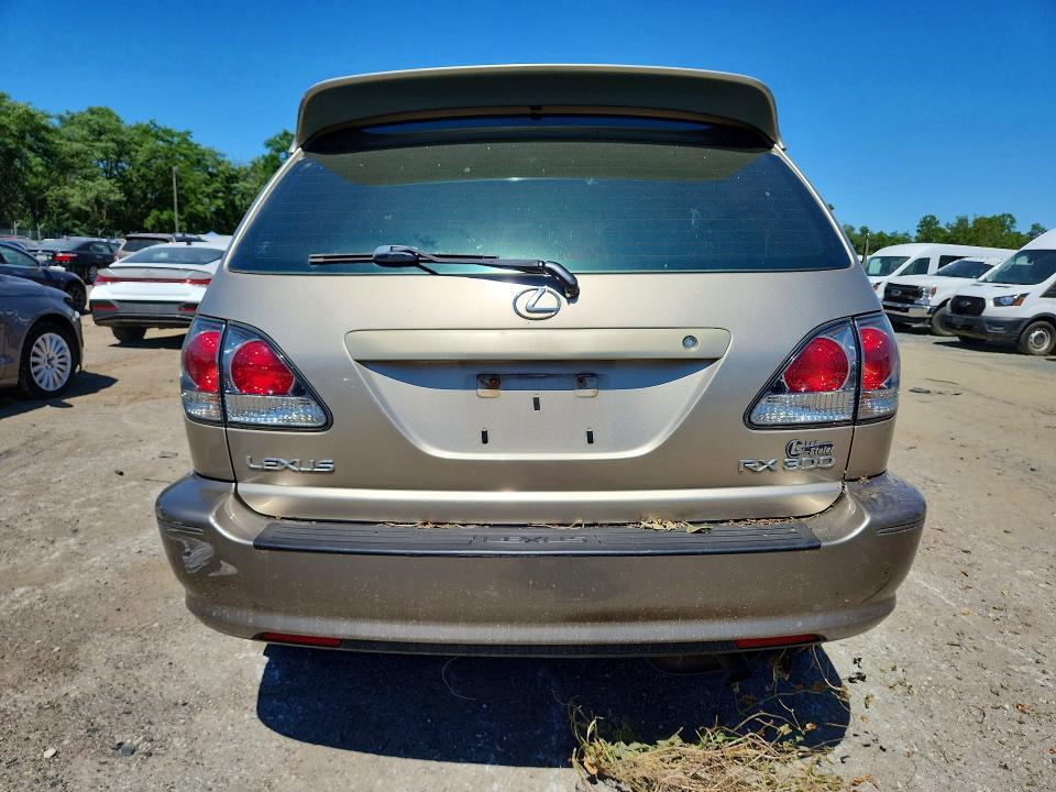 2001 Lexs Rx300 VIN JTJGF10U410110019 COPART salvage auction — MECHANICAL, GA - CERTIFICATE OF TITLE, sold $125 on 2026-07-21 (photo 6)