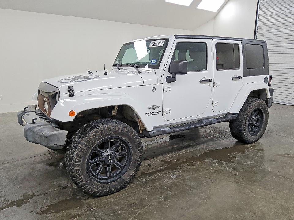 2013 Jeep Wrangler / VIN 1C4BJWDG6DL613986 COPART salvage auction — MINOR DENT/SCRATCHES, Tx - Certificate Of Title, sold $5,200 on 2026-07-09 (photo 1)